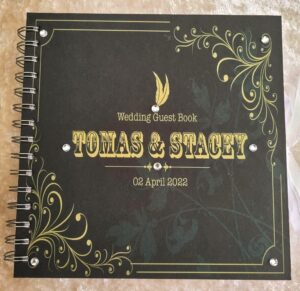 Tomas & Stacey Wedding Guest Book