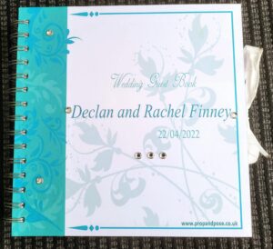 Declan and Rachel Finney Wedding book