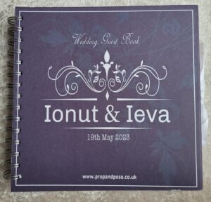 Ionut and Ieva Wedding Guest Book