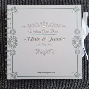 Chris and Jenni Wedding Guest Book