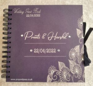 Preeti and Hershil Wedding Guest Book