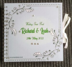 Richard and Leah Wedding Guest Book