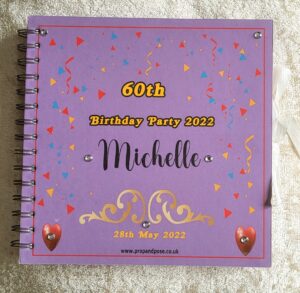 Michelle 60th Birthday party book