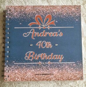 Andrea's 40th Birthday Guest Book