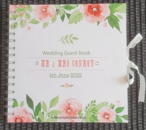 Mr and Mrs Conroy Wedding Guest Book