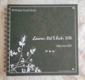 Lauren's 21th & Nick's 50th Birthday Guest Book