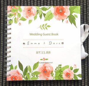 Emma and Dave Wedding Guest book