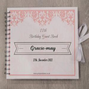 Gracie May Birthday Guest Book