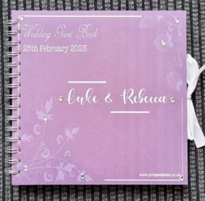 Luka and Rebeua Wedding Guest Book