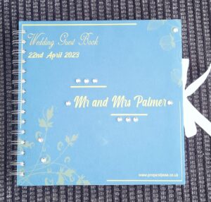 Mr and Mrs Palmer Wedding Guest Book