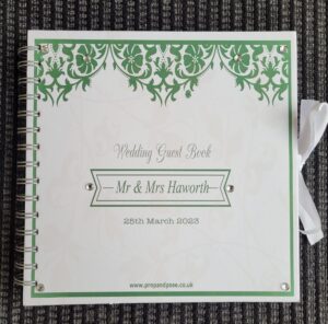 Mr and Mrs Haworth Wedding Guest Book