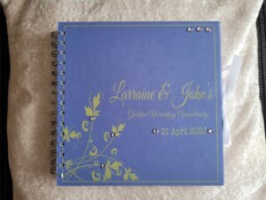 Larraine and John's Golden Wedding anniversary