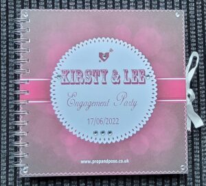 Kirsty and Lee Engagement Party Book