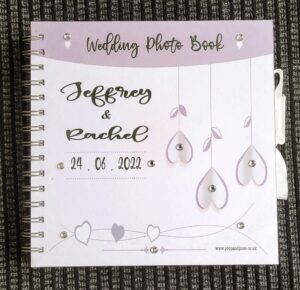 Jeffrey and Rachel Wedding Photo Book