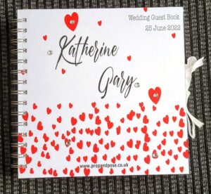 Ikatherine Gary Wedding Guest photo Book