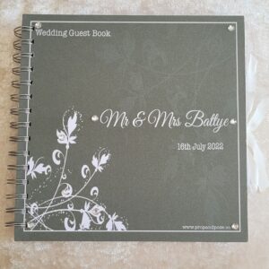 Mr and Mrs Battye Wedding Guest Book