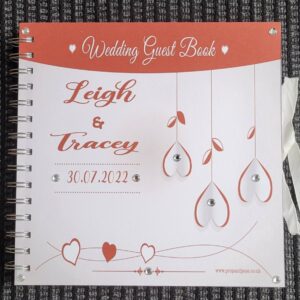 Leigh & Tracey Wedding Guest Book