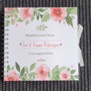 Jov and Emma Robinjon Wedding Guest Book