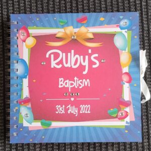 Ruby's Baptism Book