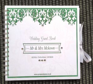 Mr and Mrs Mckown Wedding Guest Book