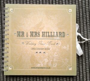 Mr and Mrs Hilliard Wedding Guest Book