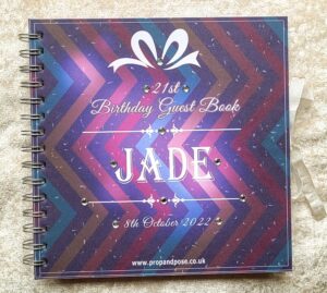 Jade 21st Birthday Guest book