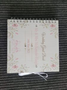 Mr and Mrs Mckenie Wedding Guest Book